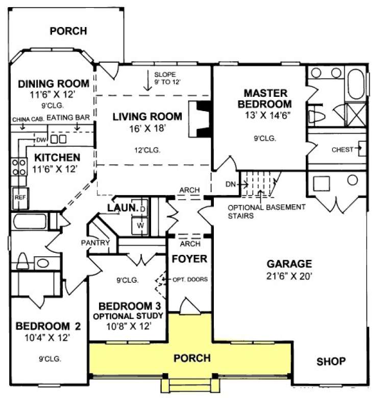 House Plan House Plan #13918 Drawing 1
