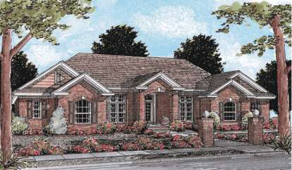 4 Bed, 3 Bath, 2720 Square Foot House Plan - #4848-00249