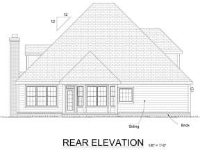 Country House Plan #4848-00250 Elevation Photo