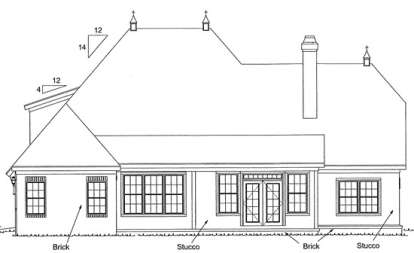 French Country House Plan #4848-00253 Elevation Photo