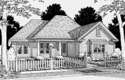 Country House Plan #4848-00255 Elevation Photo