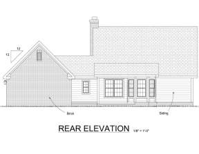 Farmhouse House Plan #4848-00256 Elevation Photo