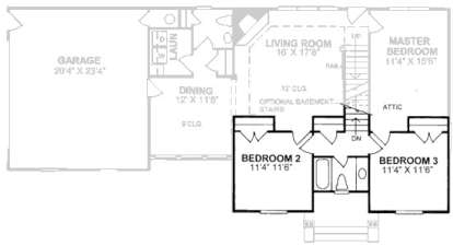Floorplan 2 for House Plan #4848-00257