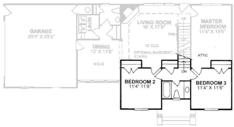 House Plan House Plan #13927 Drawing 2