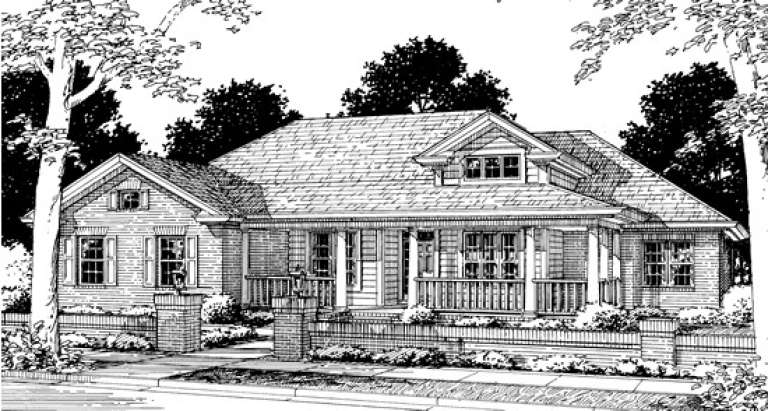 House Plan House Plan #13929 Front Elevation