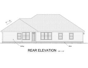 Southern House Plan #4848-00259 Elevation Photo