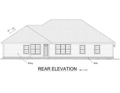 Southern House Plan #4848-00259 Elevation Photo