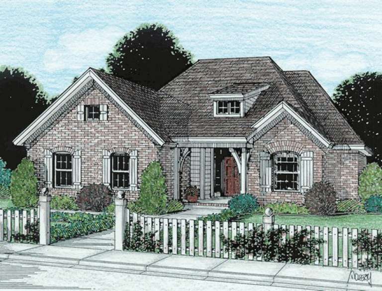 House Plan House Plan #13932 Front Elevation