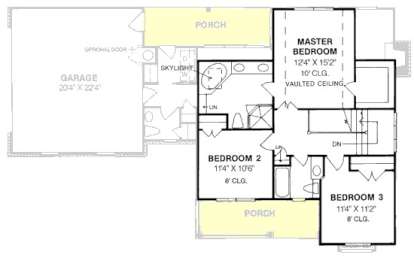 Floorplan 2 for House Plan #4848-00263