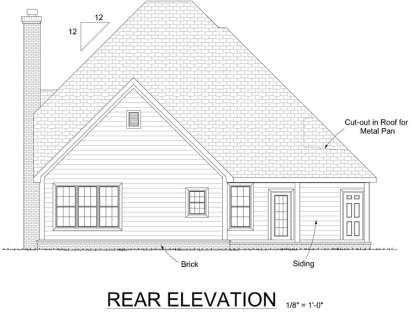 Country House Plan #4848-00264 Elevation Photo