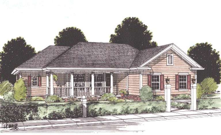 House Plan House Plan #13935 Front Elevation