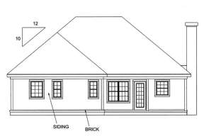 Cottage House Plan #4848-00268 Elevation Photo