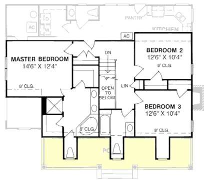 Floorplan 2 for House Plan #4848-00270