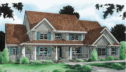 Traditional House Plan #4848-00271 Elevation Photo