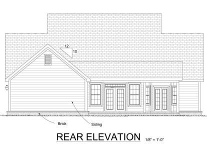 Farmhouse House Plan #4848-00273 Elevation Photo