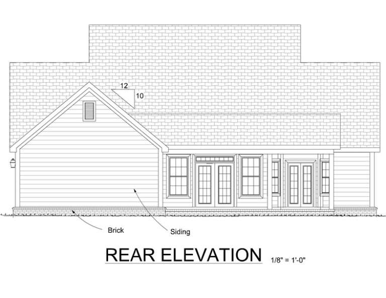 Farmhouse House Plan #4848-00273 Elevation Photo