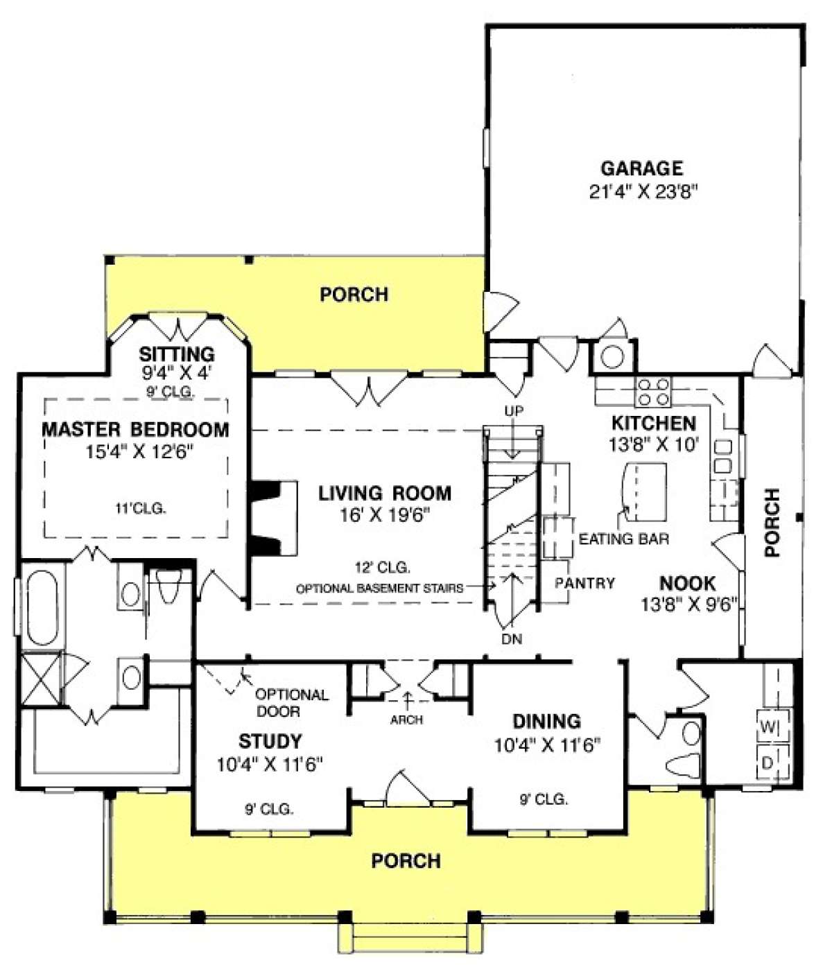 Floorplan 1 for House Plan #4848-00273