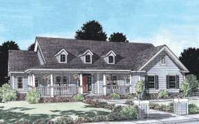 Farmhouse House Plan #4848-00274 Elevation Photo
