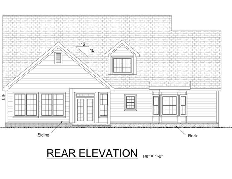 Traditional House Plan #4848-00276 Elevation Photo
