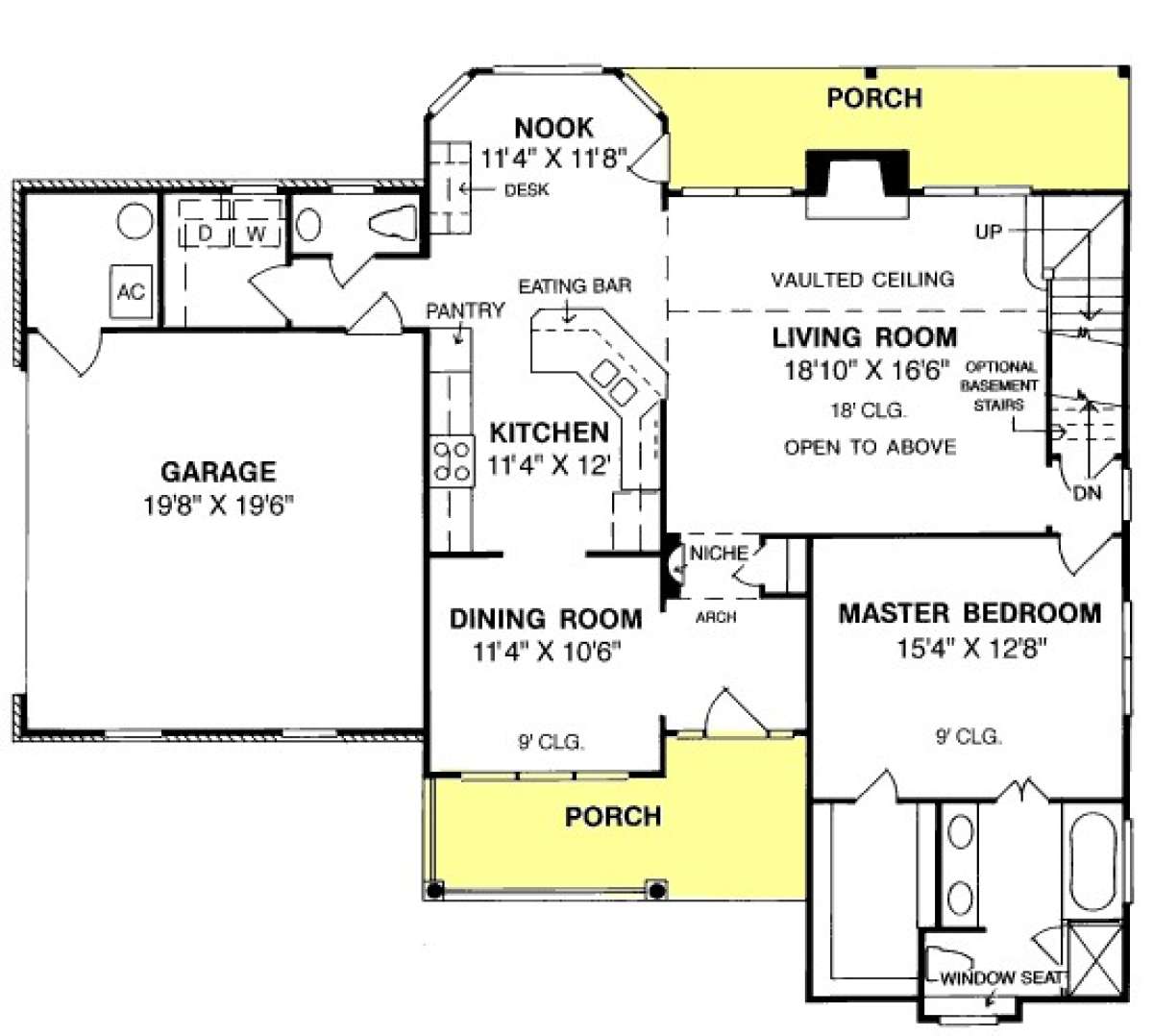 Floorplan 1 for House Plan #4848-00277