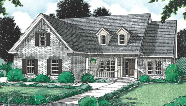 House Plan House Plan #13949 Front Elevation