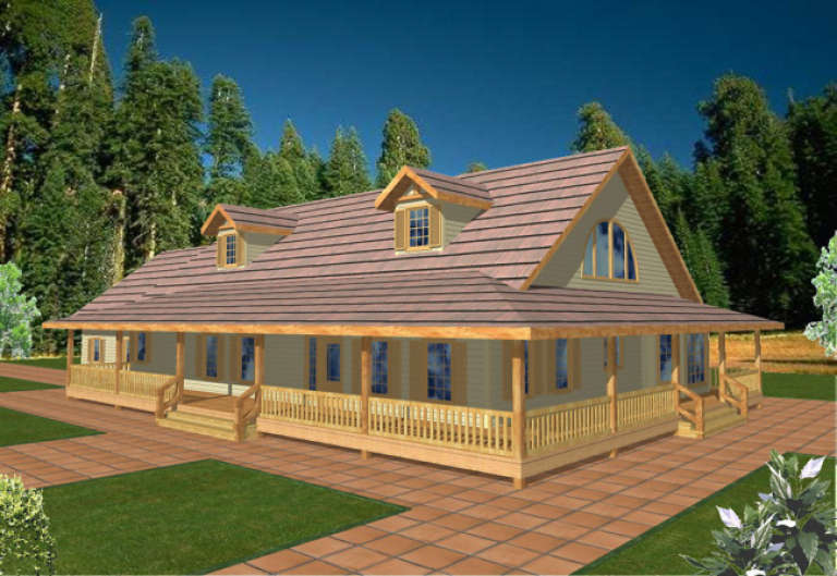 House Plan House Plan #1395 Front Elevation
