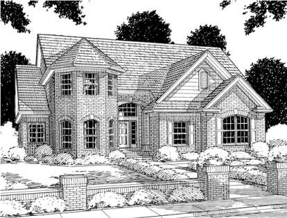 Traditional House Plan #4848-00285 Elevation Photo