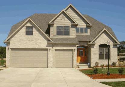 4 Bed, 2 Bath, 2575 Square Foot House Plan - #4848-00286