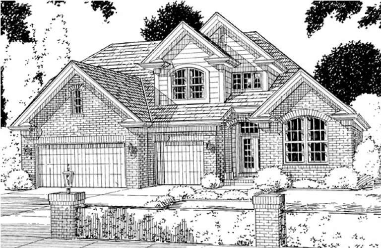 Traditional House Plan #4848-00286 Elevation Photo