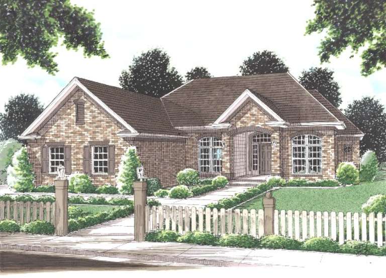 Traditional House Plan #4848-00287 Elevation Photo