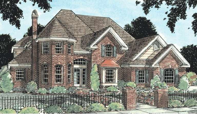 House Plan House Plan #13959 Front Elevation