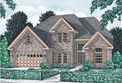 Traditional House Plan #4848-00293 Elevation Photo
