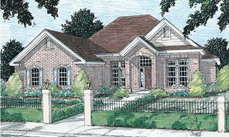 House Plan House Plan #13964 Front Elevation
