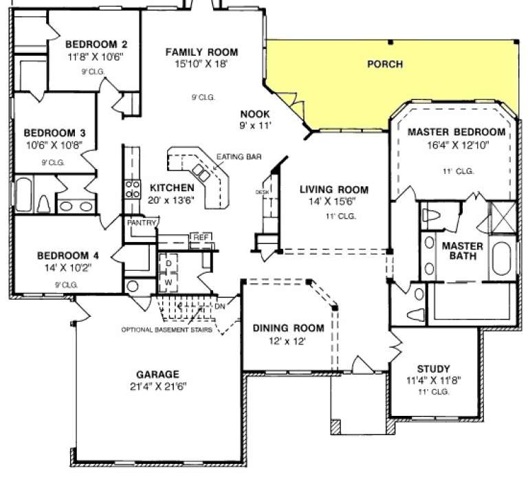 House Plan House Plan #13964 Drawing 1