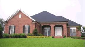 Ranch House Plan #4848-00296 Elevation Photo