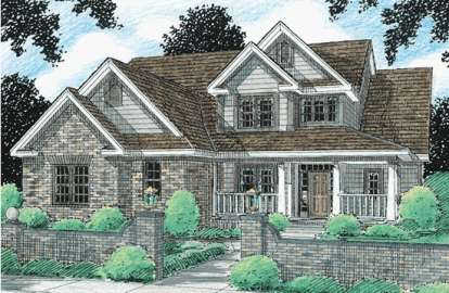 Farmhouse House Plan #4848-00297 Elevation Photo