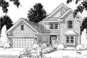 Traditional House Plan #4848-00298 Elevation Photo