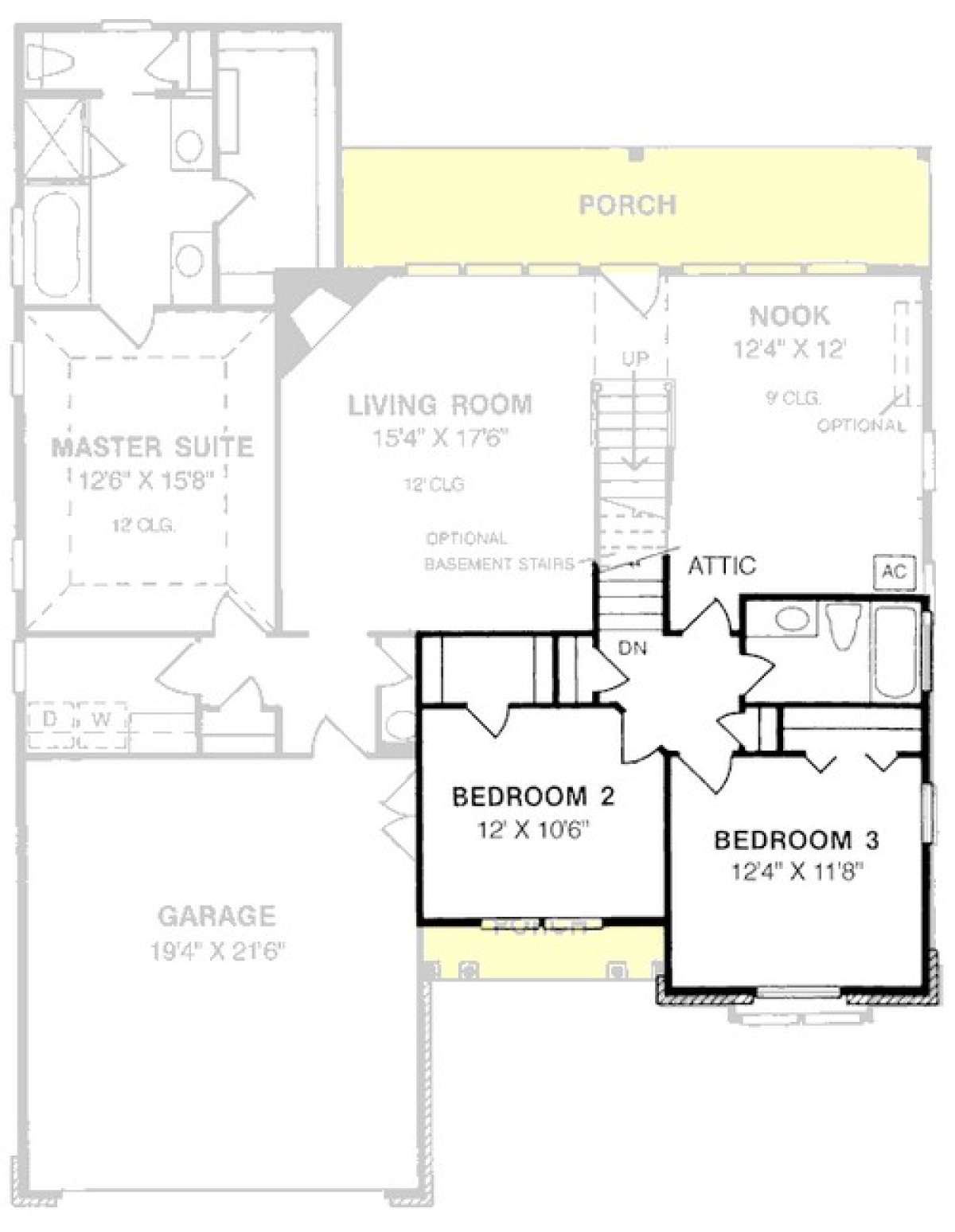 Floorplan 2 for House Plan #4848-00298