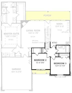Floorplan 2 for House Plan #4848-00298
