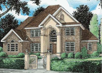 Traditional House Plan #4848-00299 Elevation Photo