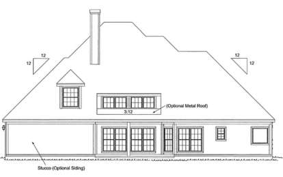 Traditional House Plan #4848-00299 Elevation Photo