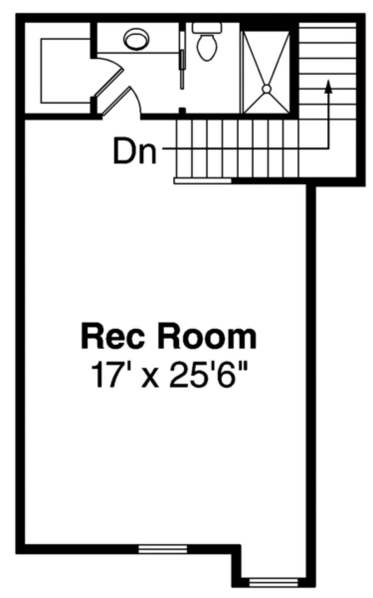Floorplan 2 for House Plan #035-00379