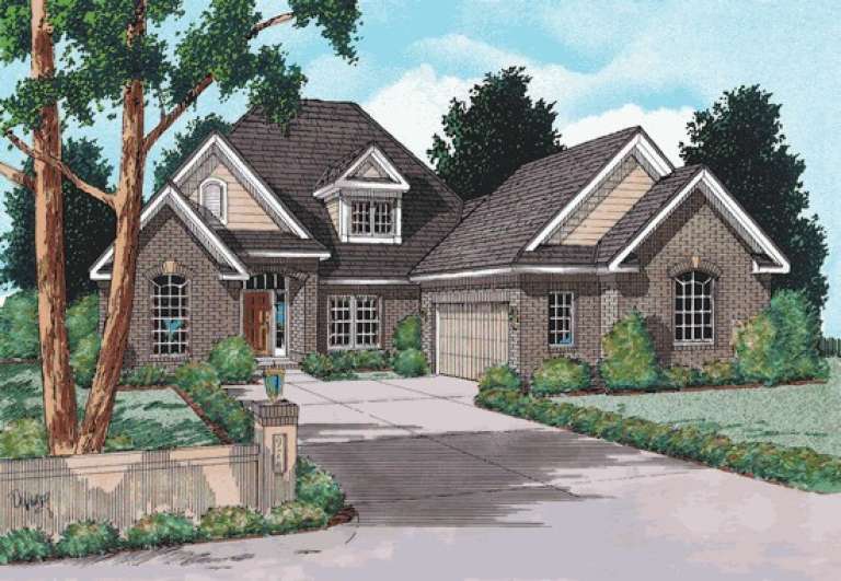 House Plan House Plan #13970 Front Elevation