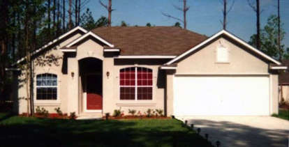 Ranch House Plan #4766-00001 Elevation Photo