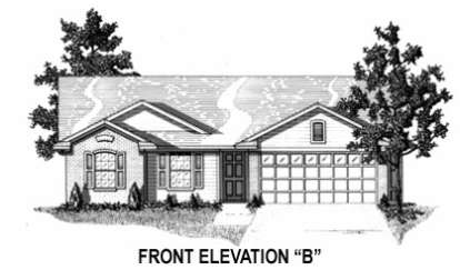 Traditional House Plan #4766-00002 Elevation Photo