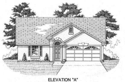 Contemporary House Plan #4766-00004 Elevation Photo