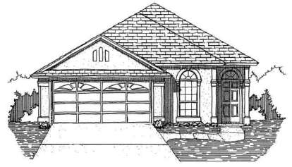 Florida House Plan #4766-00005 Elevation Photo