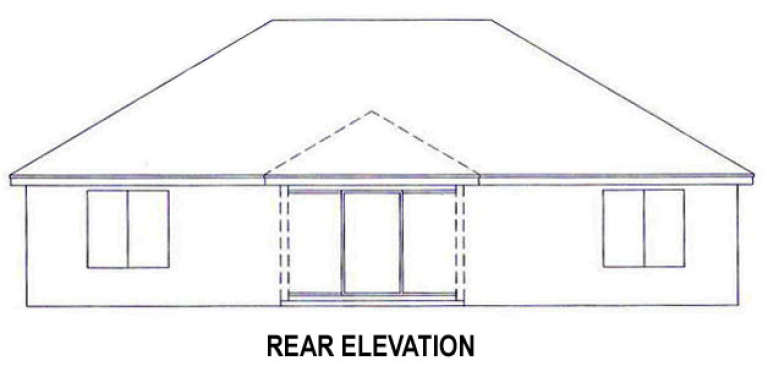Florida House Plan #4766-00006 Elevation Photo