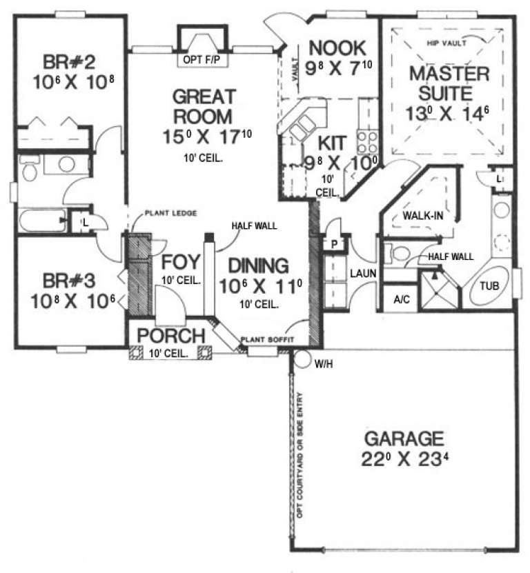 House Plan House Plan #13983 Drawing 1