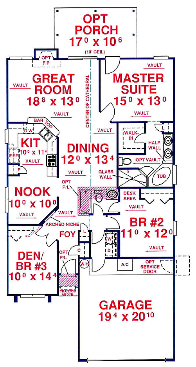 House Plan House Plan #13987 Drawing 1